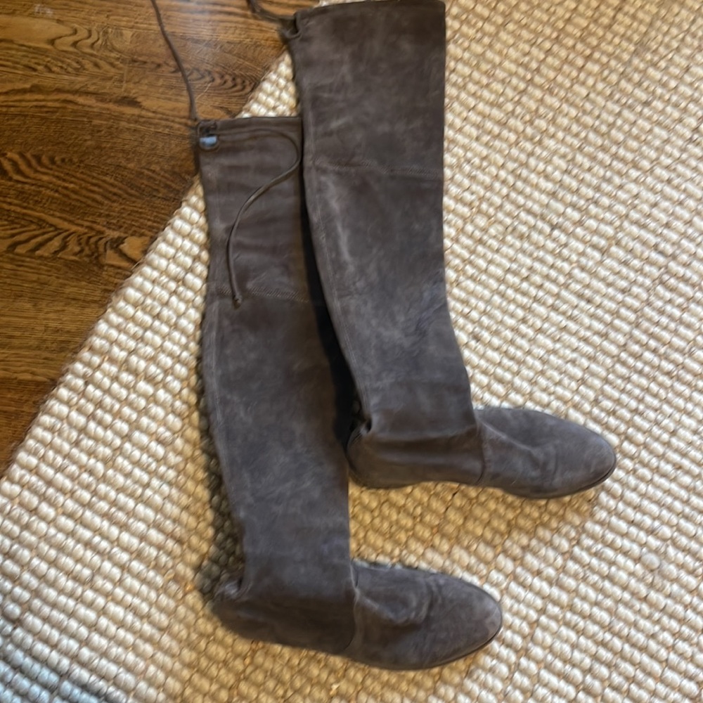 Stuart Weitzman Lowland Kneehigh Boots - Grey